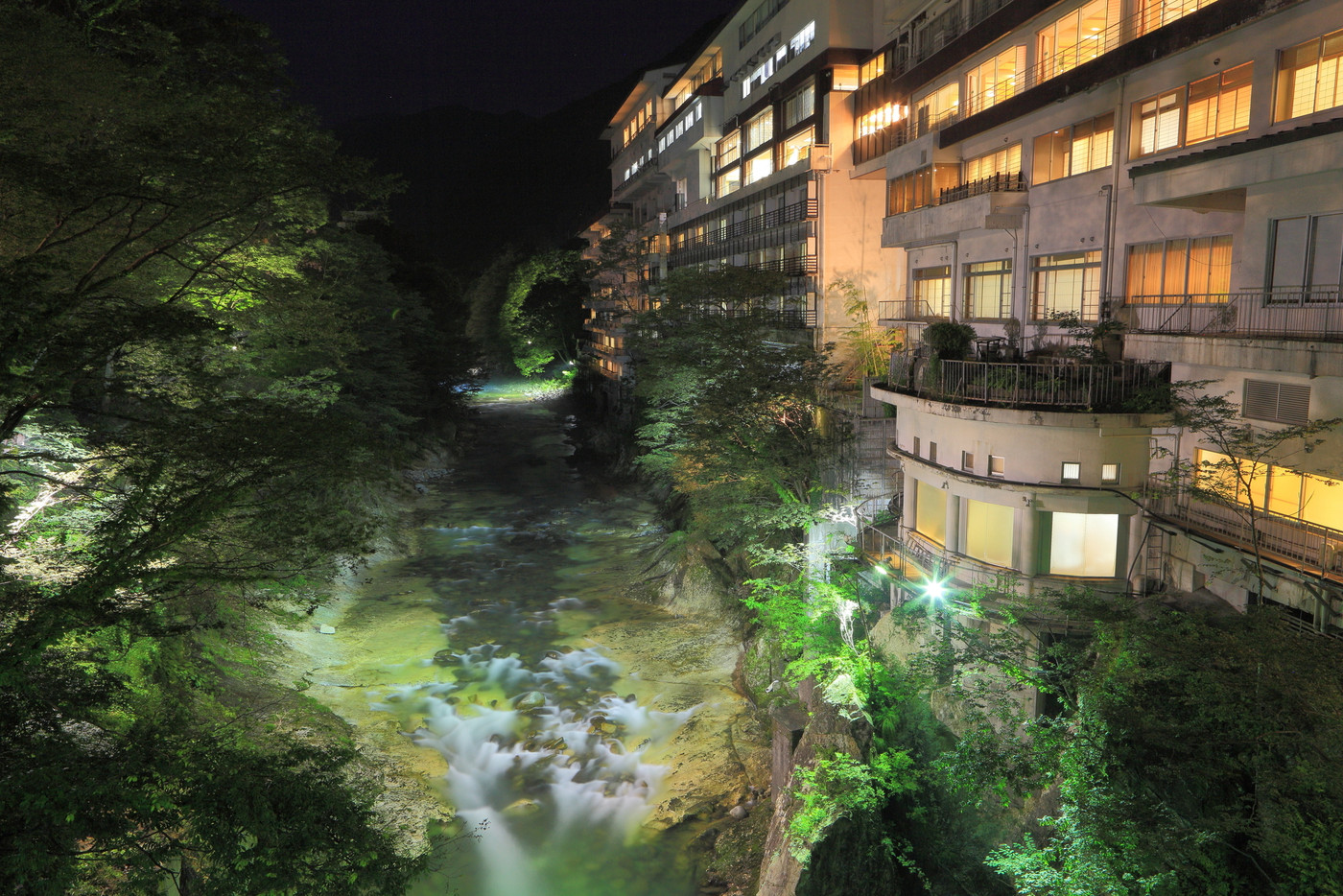 みなかみ温泉夜景