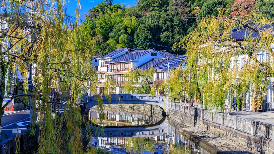 城崎温泉の町並み / 1