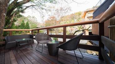 ラウンジのテラス席 / 3