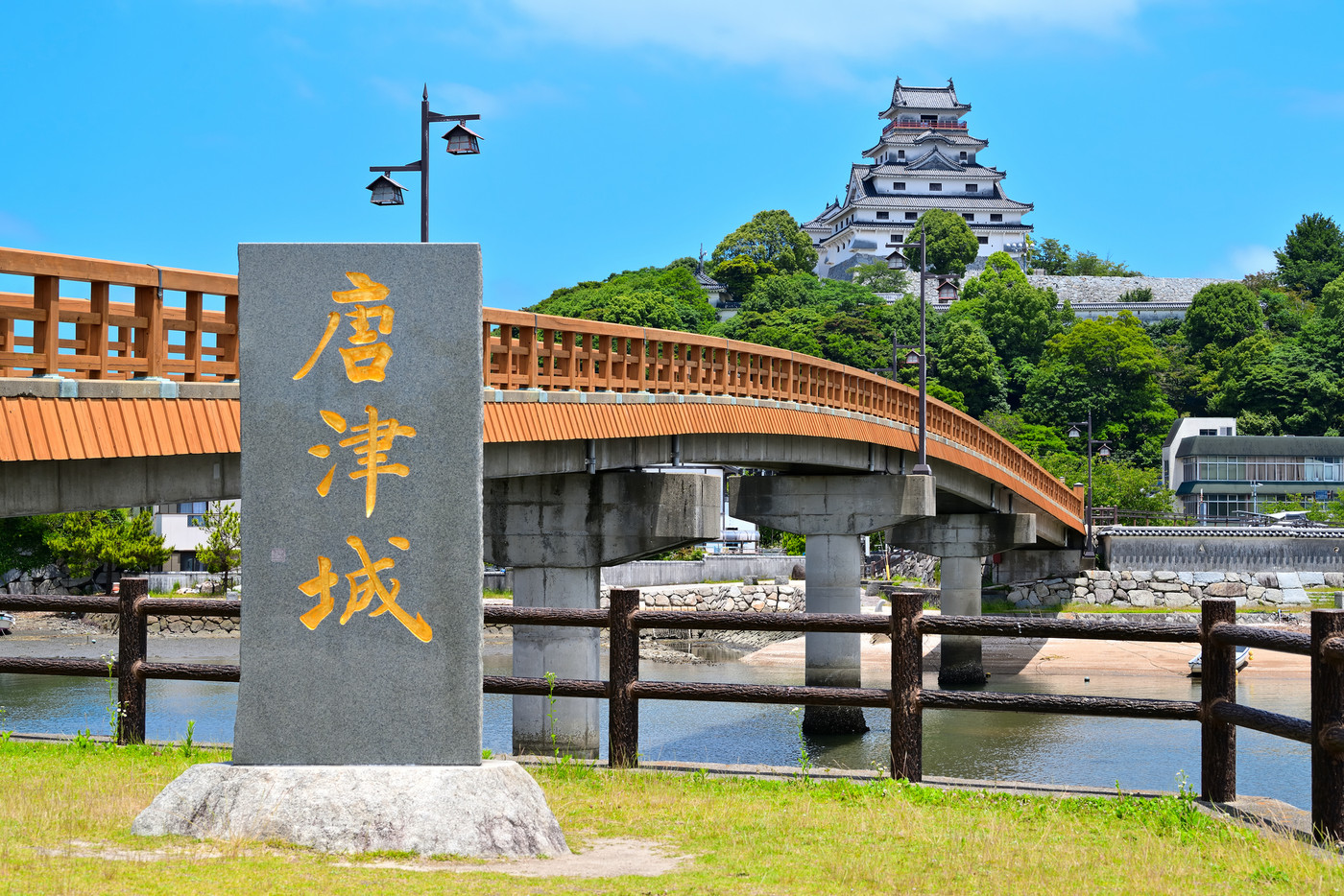唐津市 風景 唐津城
