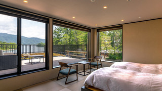 デラックス ツインルーム バルコニー シービュー