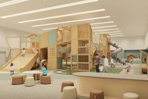 雨で遊べるキッズスペース♪