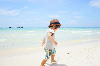 beach and boy