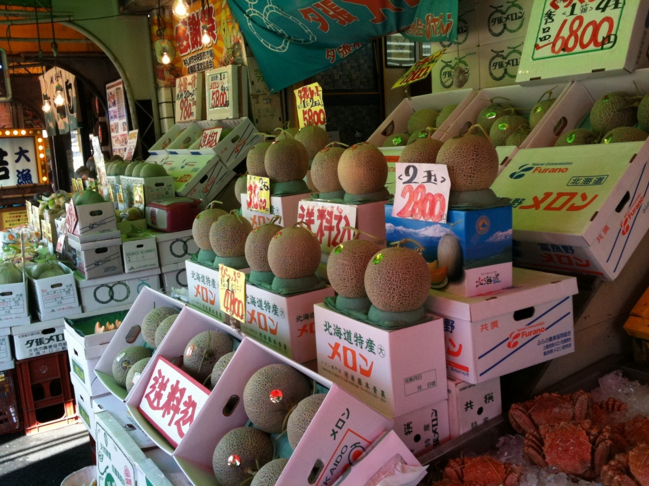 札幌で人気の市場「場外市場」1161370
