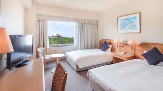 スタンダードツイン キャッスルビュー 喫煙可 (22.62 sqm)