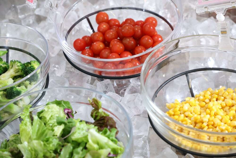 朝食ビュッフェ