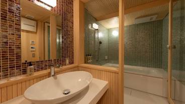 近江屋 201スーペリアツインのバスルーム / 3