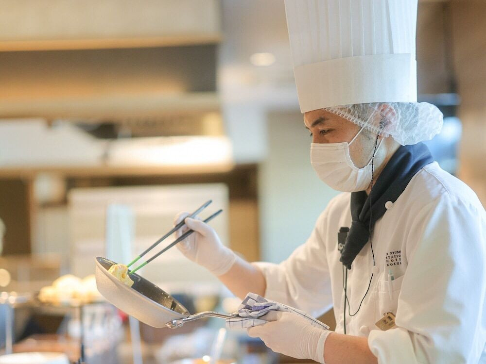 朝食ビュッフェ