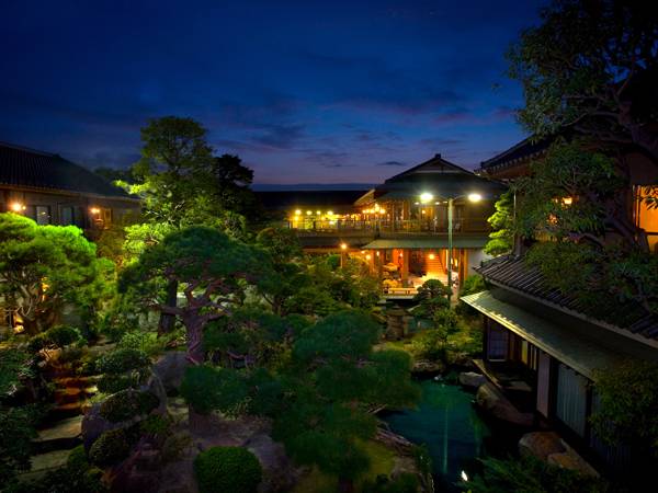 日本庭園夜景 / 1