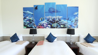 本館 スタンダードツイン - ガーデンプール 禁煙 4名利用