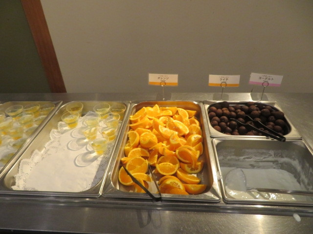 朝食のデザート