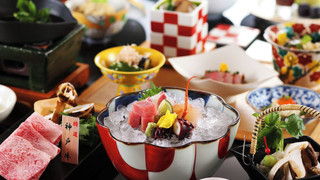北館 5F金泉露天付き ツイン 禁煙 マウンテンビュー 神戸牛付き会席 (部屋食)