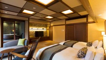 本館 和モダンツイン ジャグジーバス付きタイプ / 3