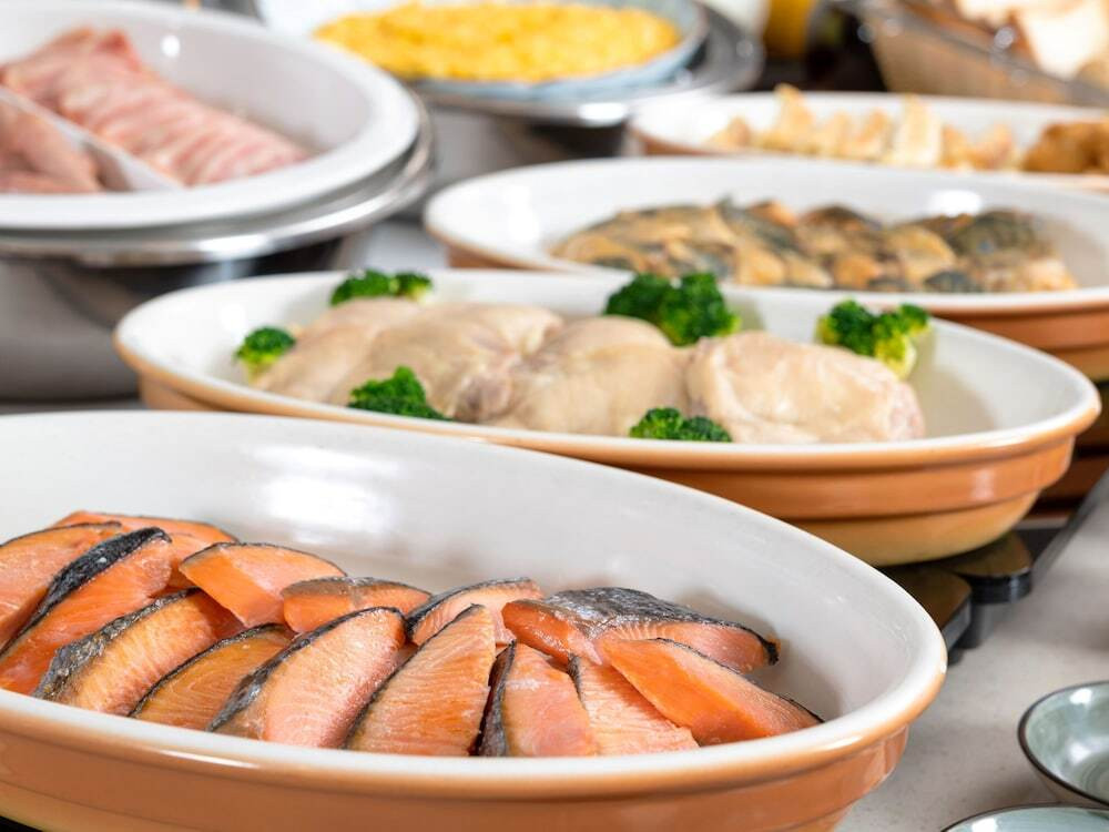 朝食ビュッフェ