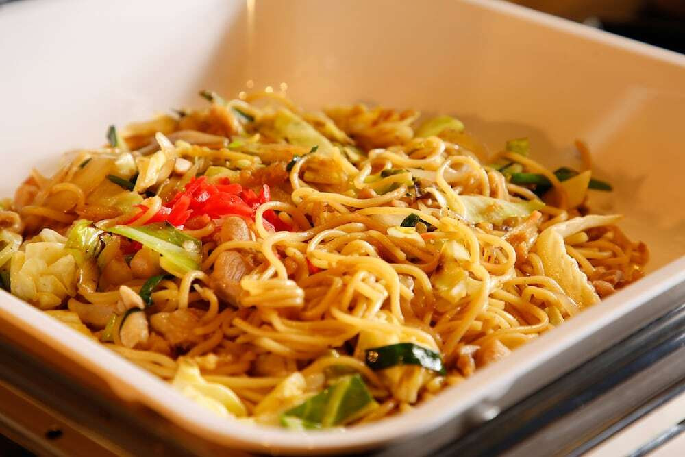 朝食ビュッフェ