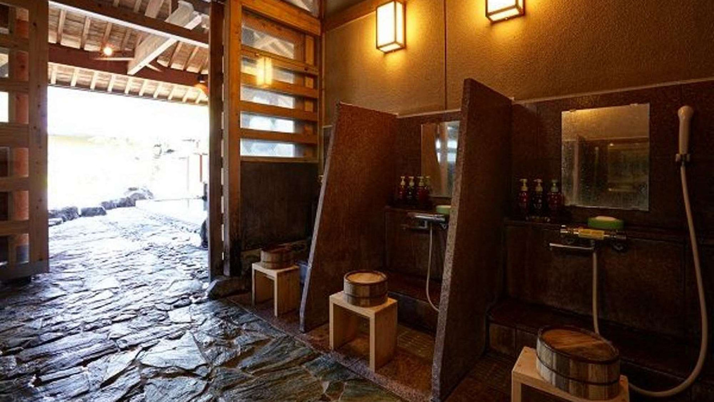 天心の大湯 洗い場