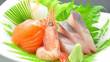 夕食_お刺身 / 3