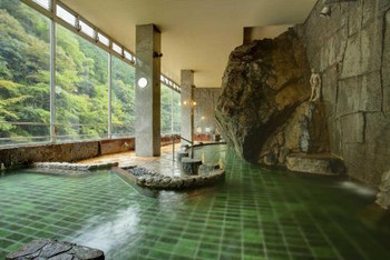 じっくりとぬる湯を満喫した後は、名物キジ鍋に舌鼓！3525967