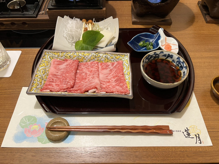 夕食 会席料理一例②