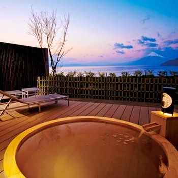 全客室に富士山と駿河湾を望む露天風呂付き◎伊豆高原のモダンな温泉宿4011361