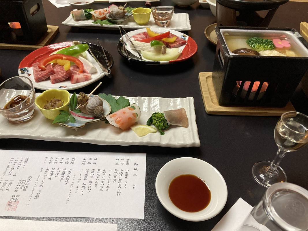 山形牛も美味しい