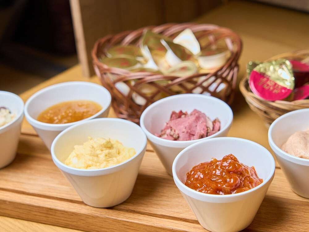 朝食ビュッフェ