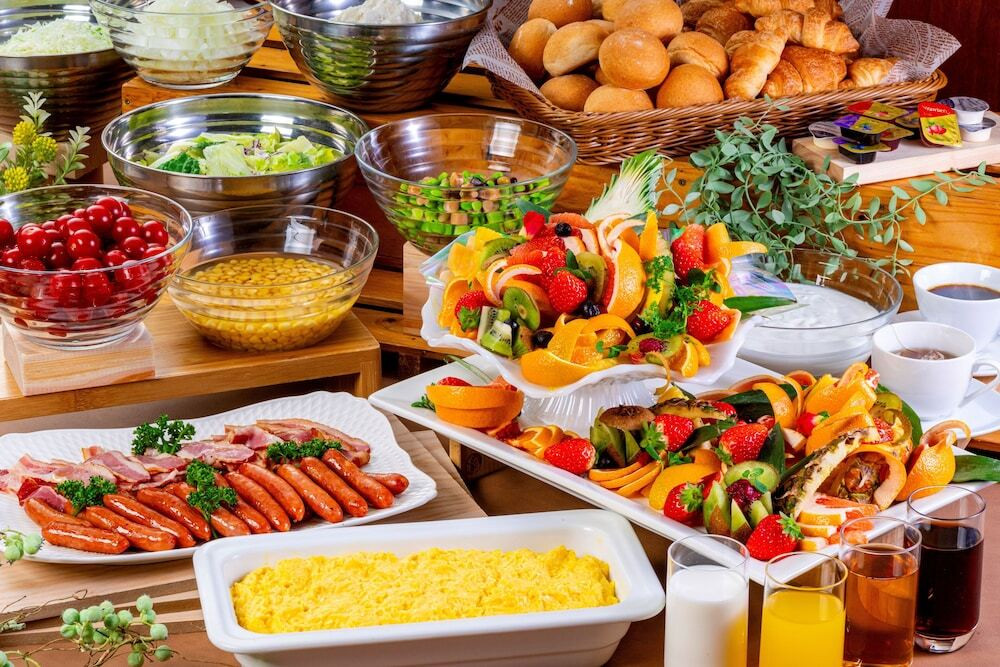 朝食ビュッフェ