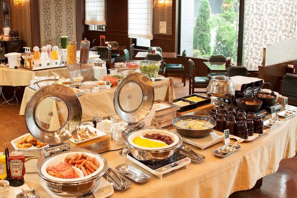 朝食ビュッフェ