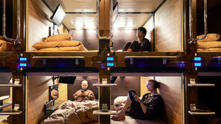 Capsule room Men only for 2 persons