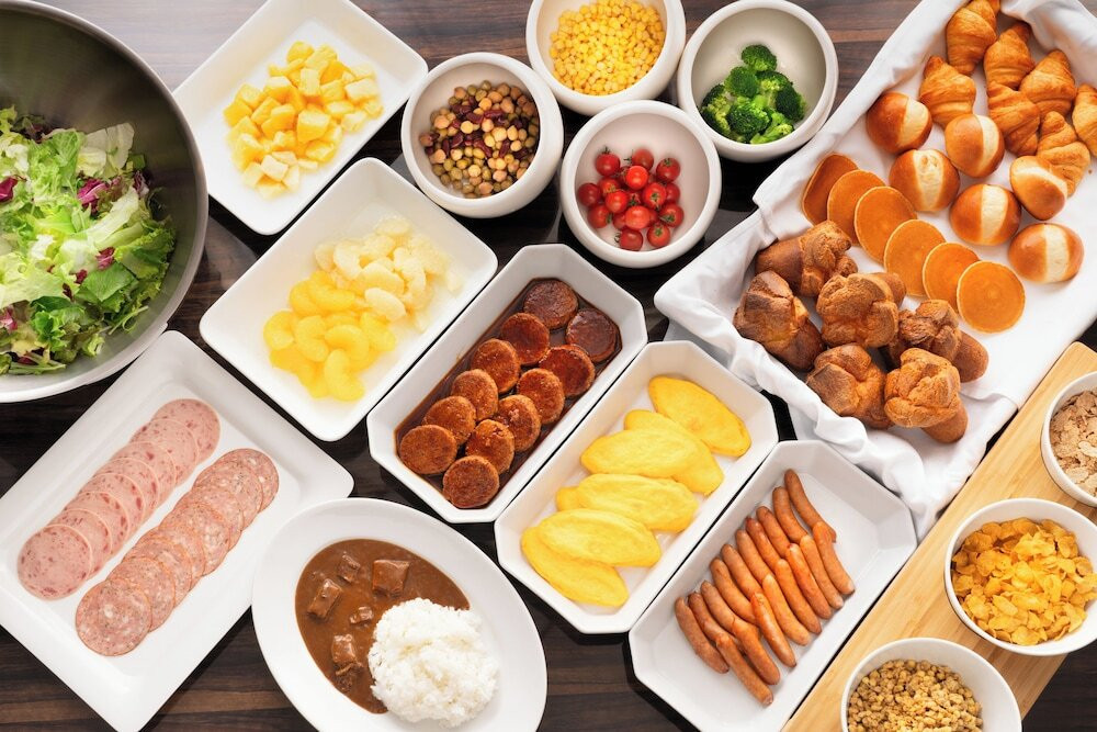 朝食ビュッフェ