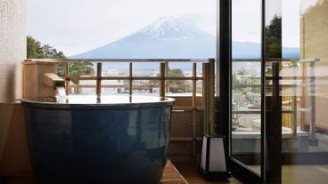 露天風呂付客室12畳 富士山側一例② / 4