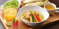 ヘルシー＆美味しい！郡山の新ご当地グルメ「郡山グリーンカレー」