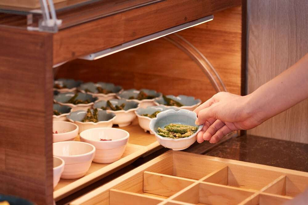 朝食ビュッフェ