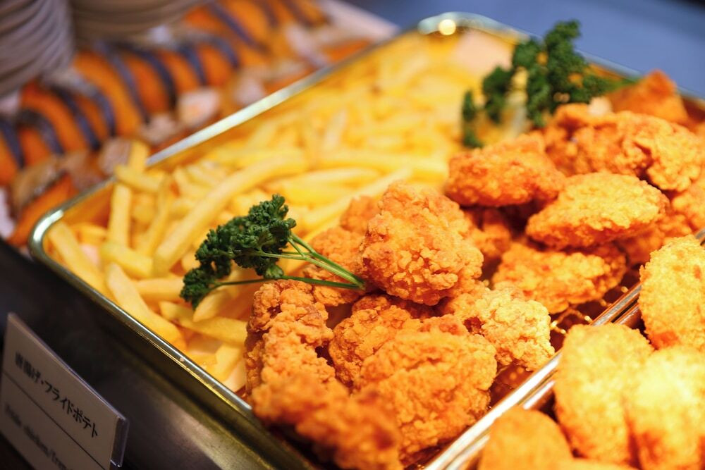 朝食ビュッフェ