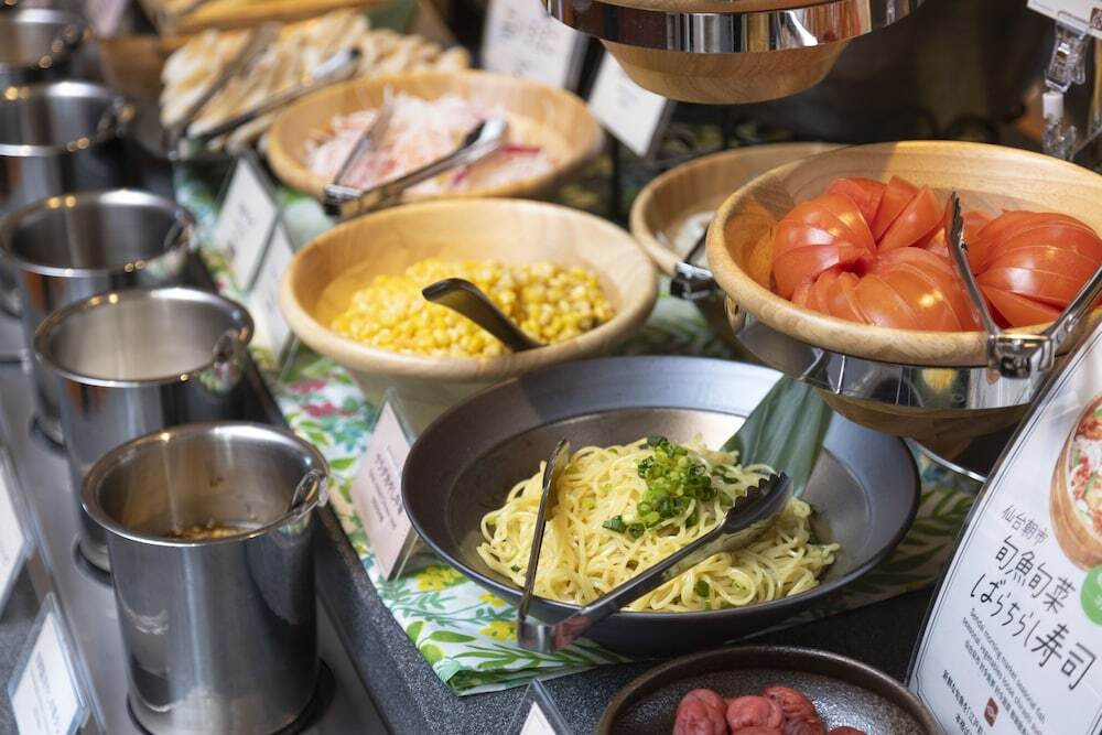 朝食ビュッフェ