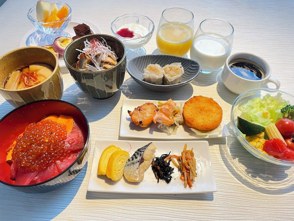 朝食ビュッフェ