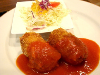 「洋食や シェ・ノブ」料理 1071979 カニクリームコロッケ