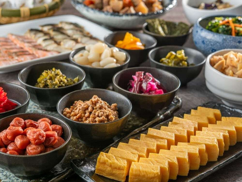 朝食ビュッフェ