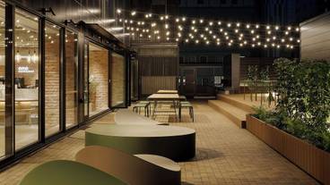 夜の屋外テラスの雰囲気 / 9