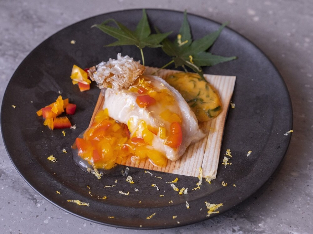 朝食ビュッフェ