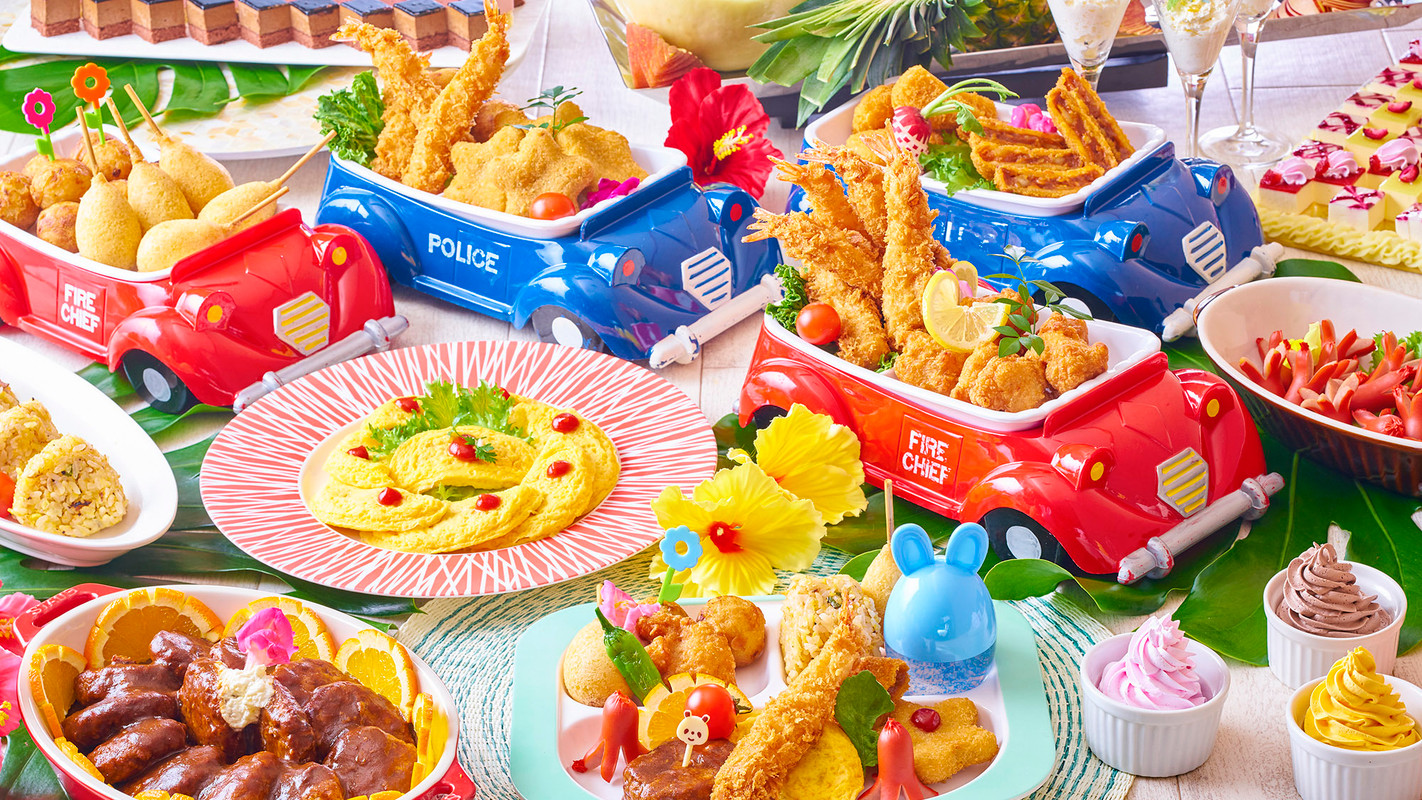 バイキングのキッズメニュー一例