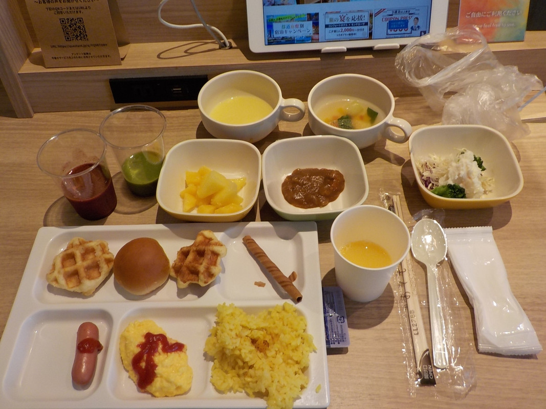 朝食バイキング