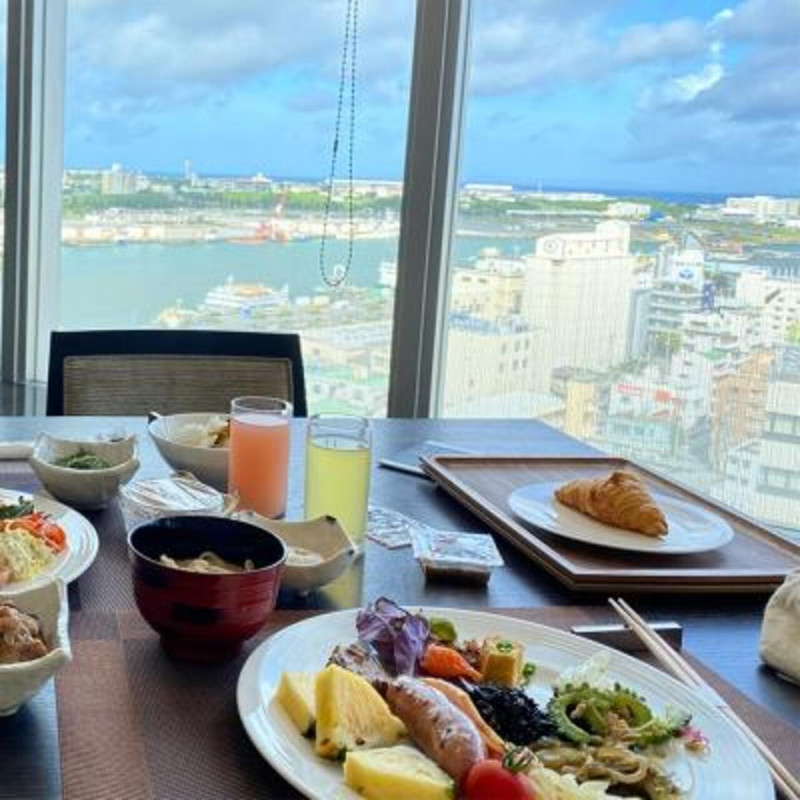 眺望の良い席から