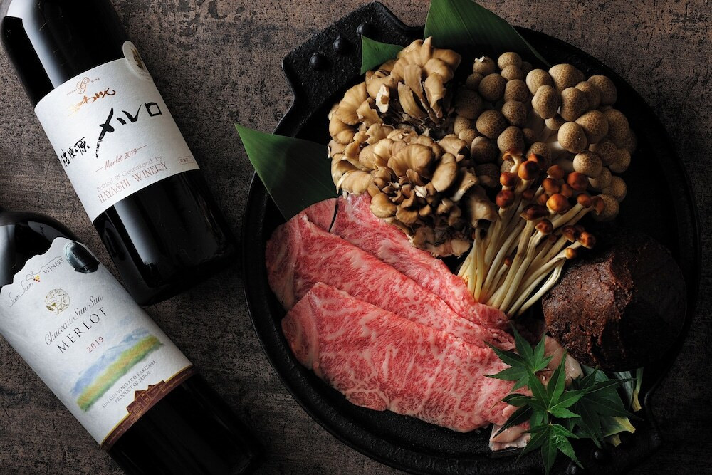 夕食_和牛鉄鍋焼き