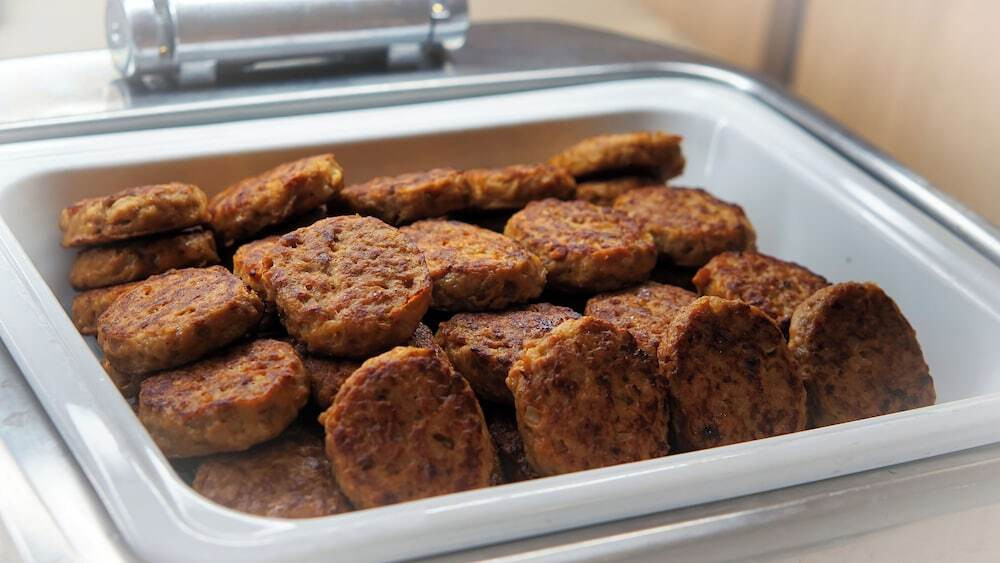 朝食ビュッフェ