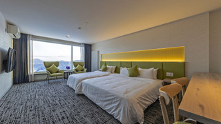 デラックス ツインルーム 禁煙 レイクビュー