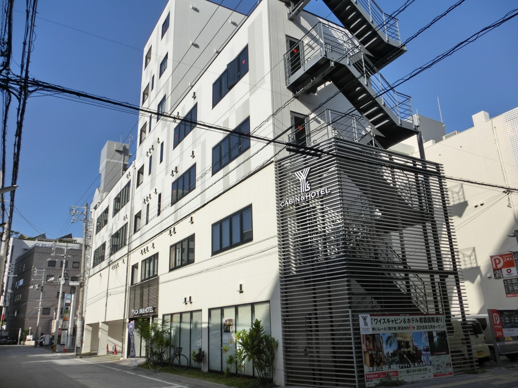 シャープなデザインをした外観です