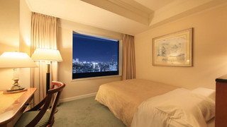 [禁煙] ビジネスシングル (15平米・2名利用) シングルベッド1台