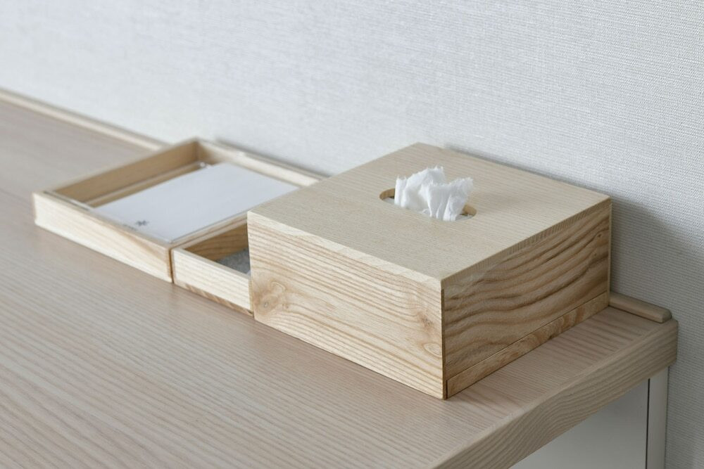 客室備品一例／ティッシュ