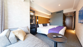 スタンダード ツインルーム ソファベッド付 禁煙/ホテルから金閣寺・嵐山など京都の観光スポットへシャトルバス毎日運行中！（事前予約制）